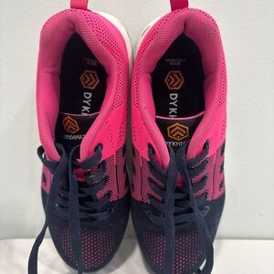 Women's Pink and Navy  works Sneakers shoes